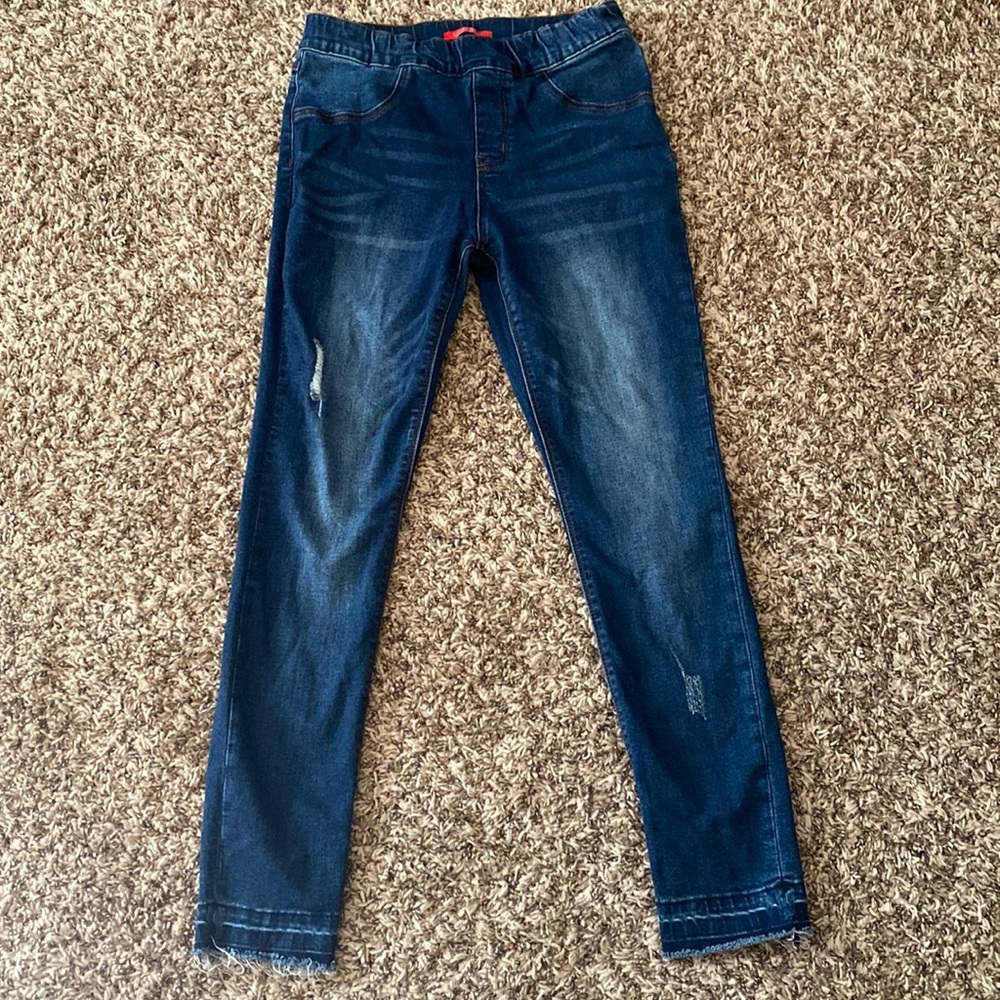 Skinny Legging Blue Jeans